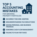 Top 5 Accounting Mistakes for Growing Property Portfolios!